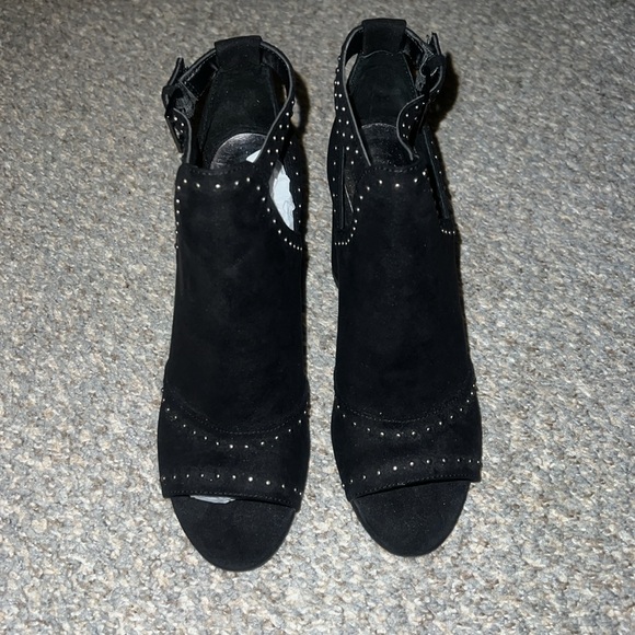 Carlos suede heel booties. 6 - Picture 2 of 7